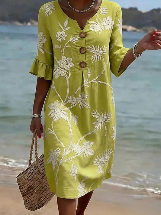 Velarisa | Vestido informal con estampado floral
