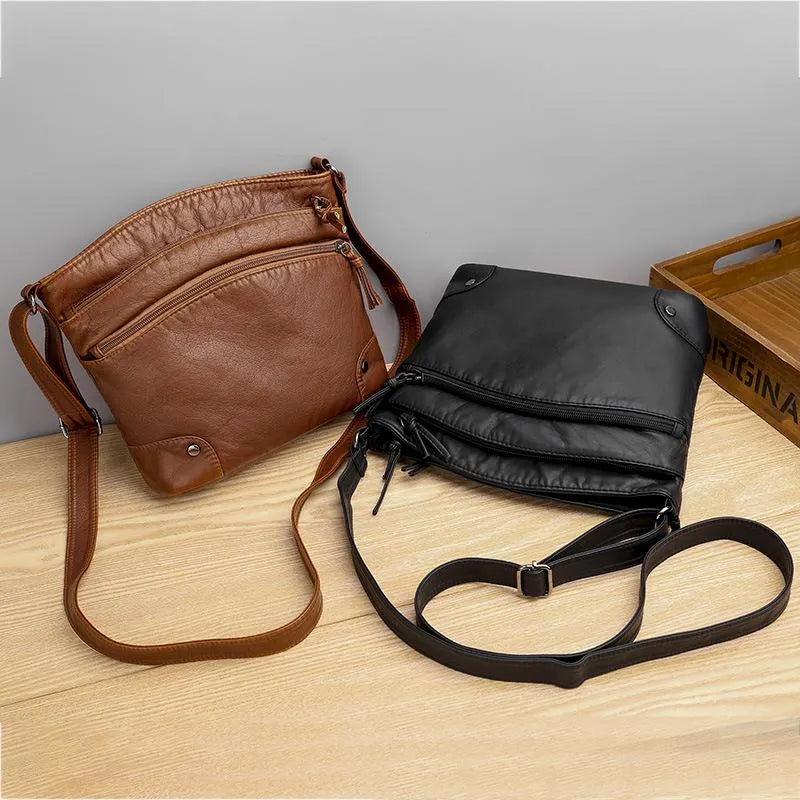 Xiadeni | Bolso de Bandolera de Cuero