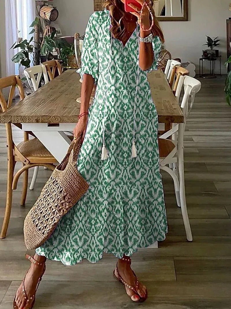 Lana | Vestido maxi boho