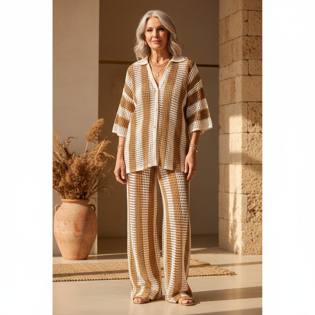 Aloha | Conjunto a rayas