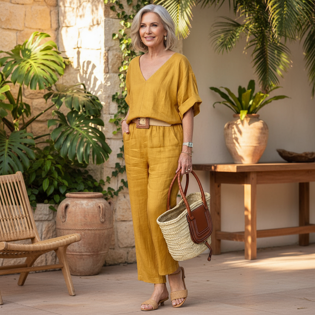 Britney | Conjunto Casual de Dos Piezas