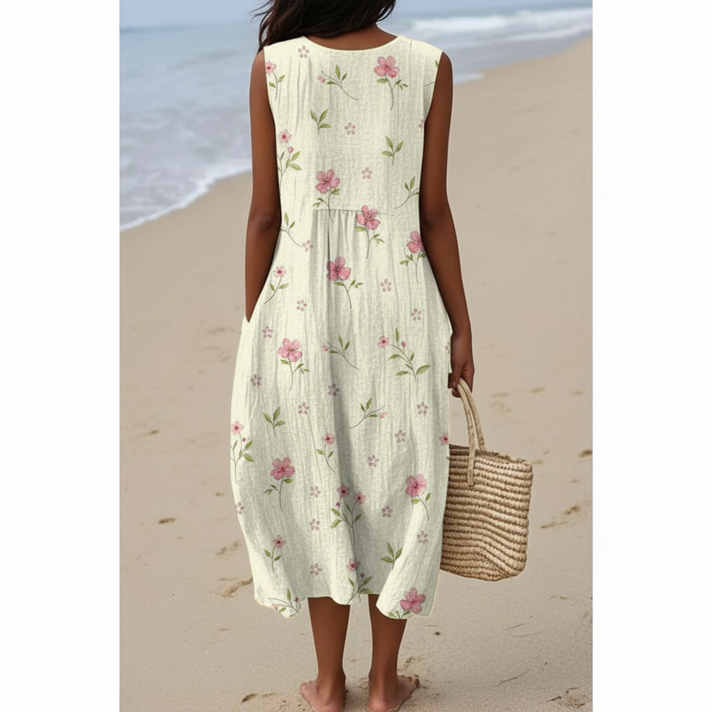 Yollotzin | Vestido Midi Casual