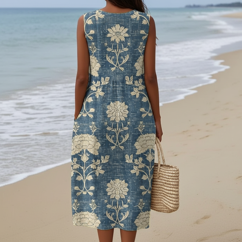 Bella | Vestido Midi Bohemio