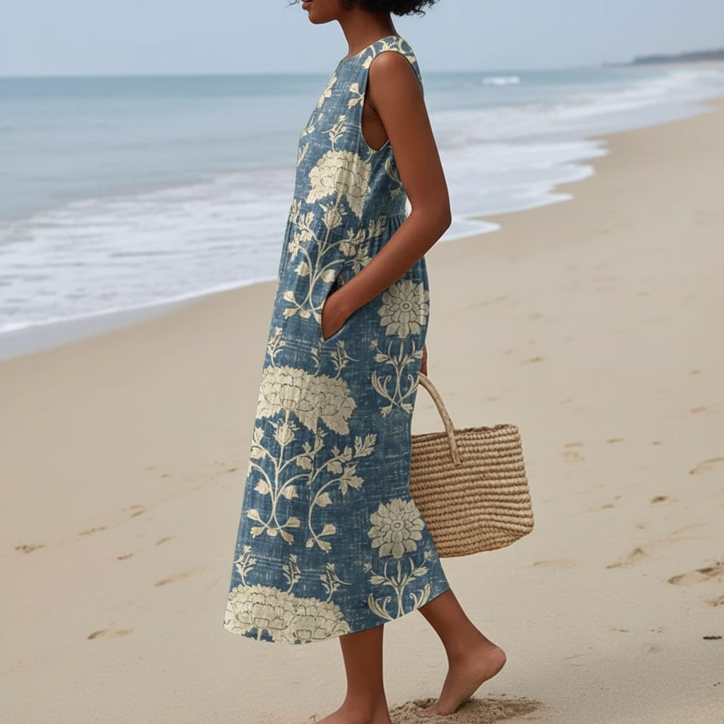 Bella | Vestido Midi Bohemio