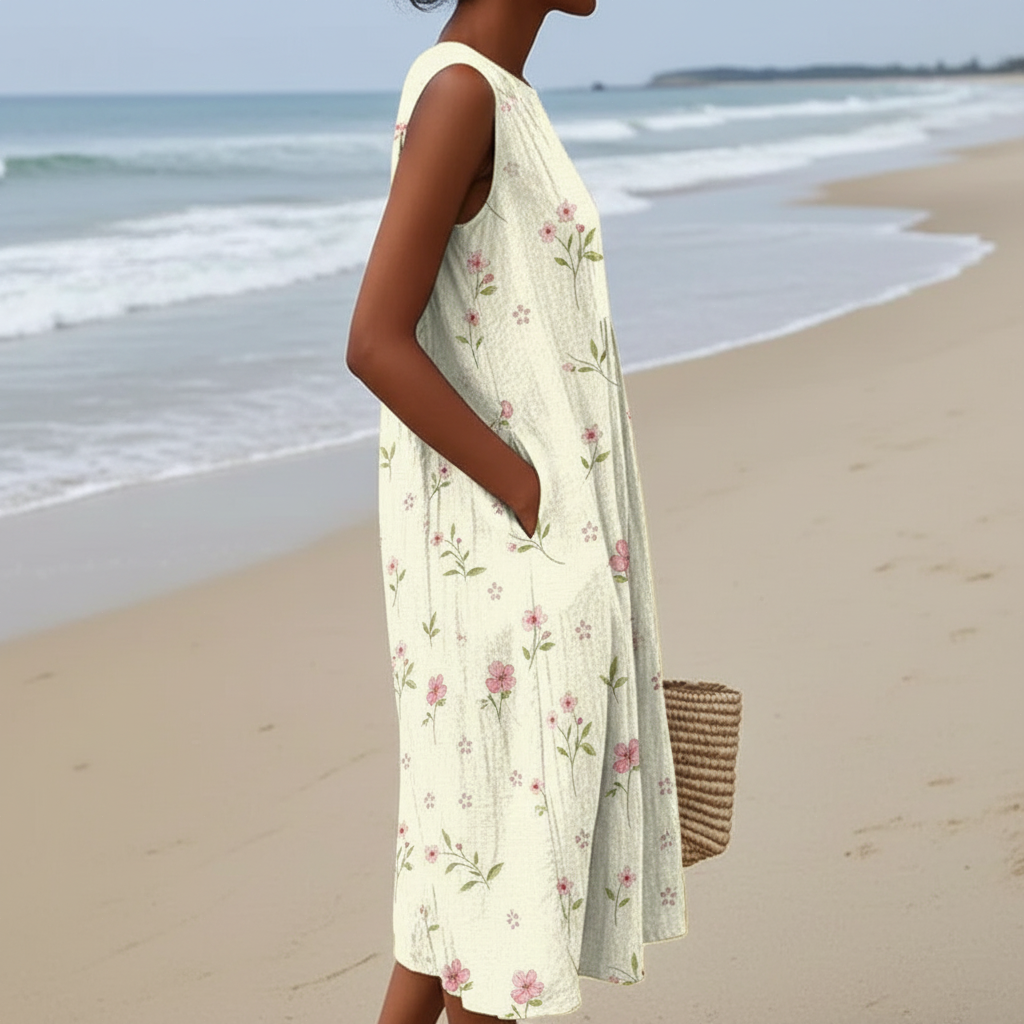 Yollotzin | Vestido Midi Casual