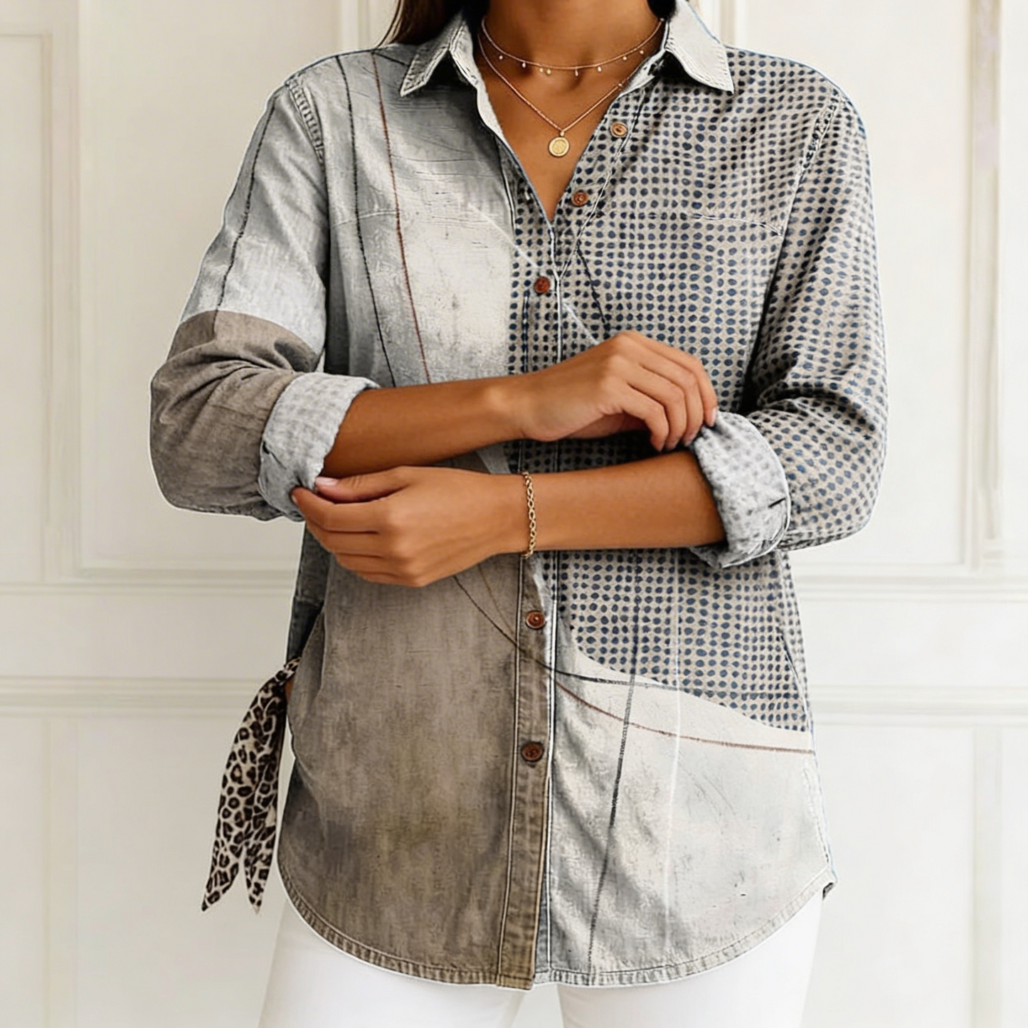 Andrea | Camisa Mosaico Costero