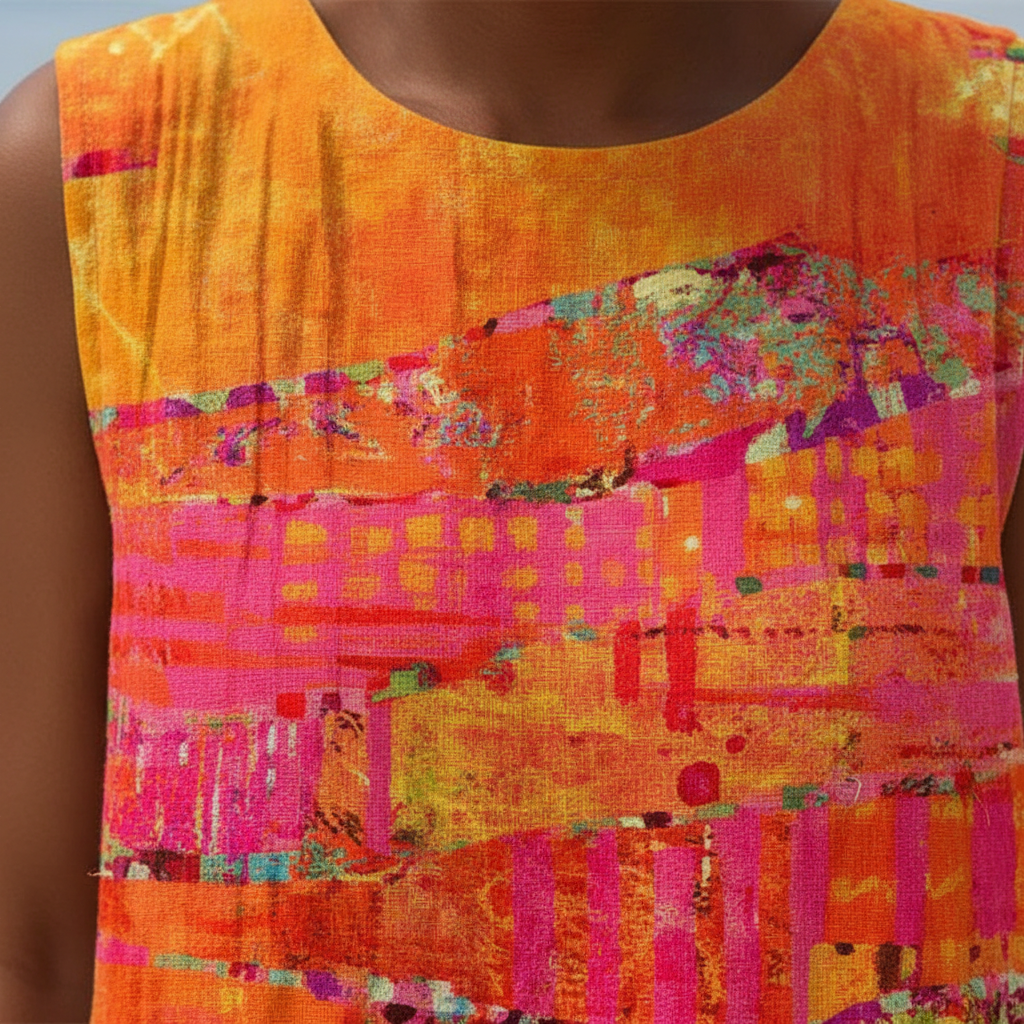 Tamara | Vestido Midi Sunset