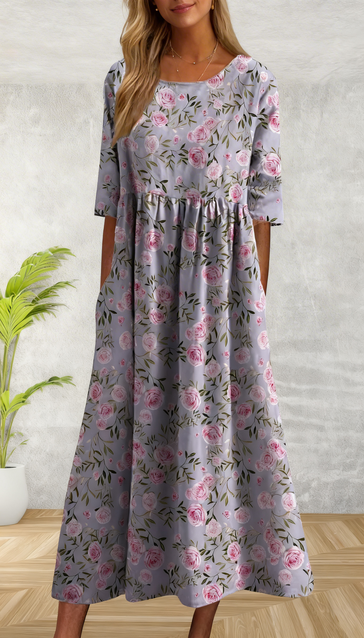 Linda | Vestido Midi Relajado