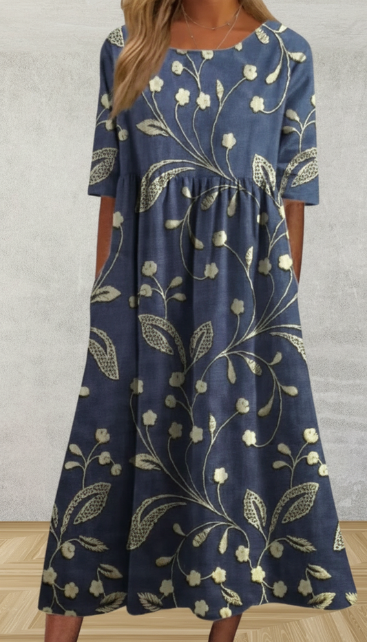 Linda | Vestido Midi Relajado