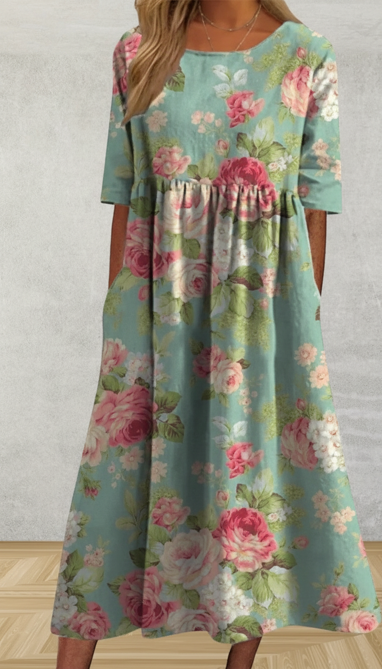 Linda | Vestido Midi Relajado