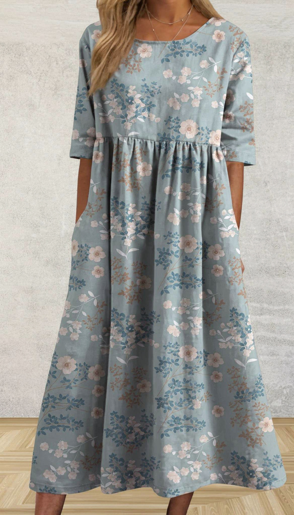 Linda | Vestido Midi Relajado