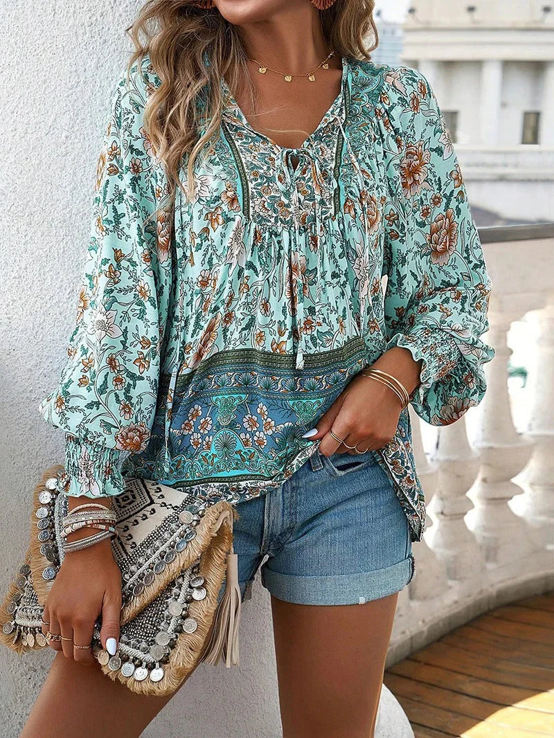 Tina | Floral Top