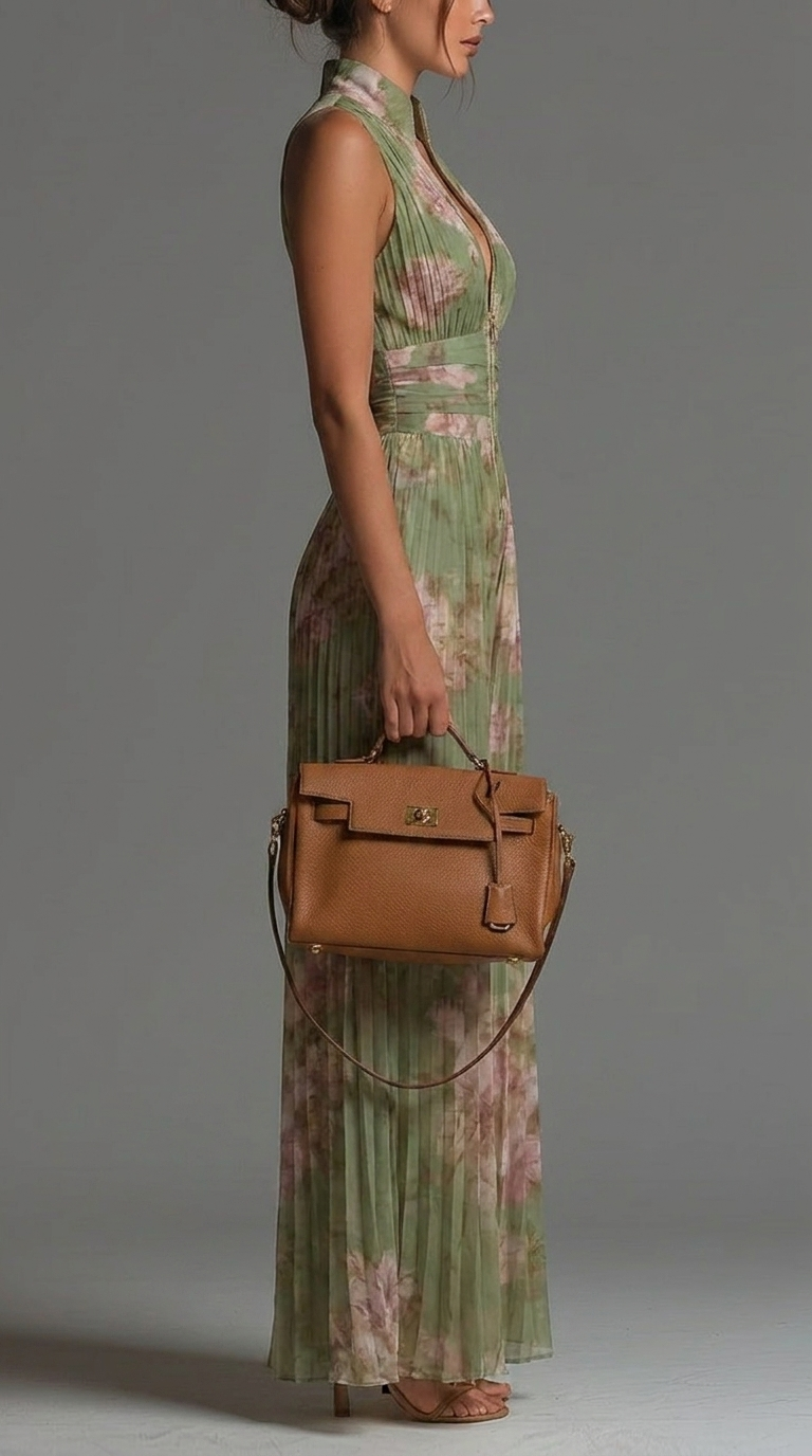 Nicole | Conjunto Plisado Floral