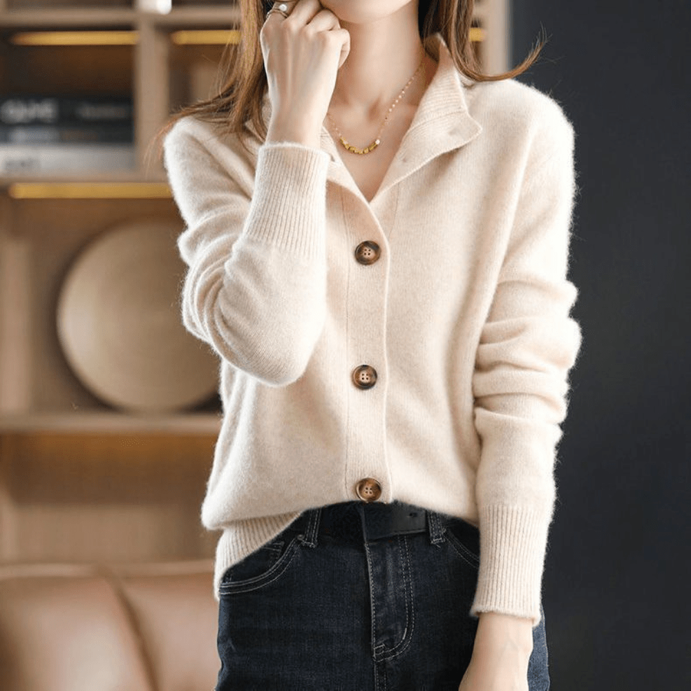 Annie | Chic Gilet En Cachemire