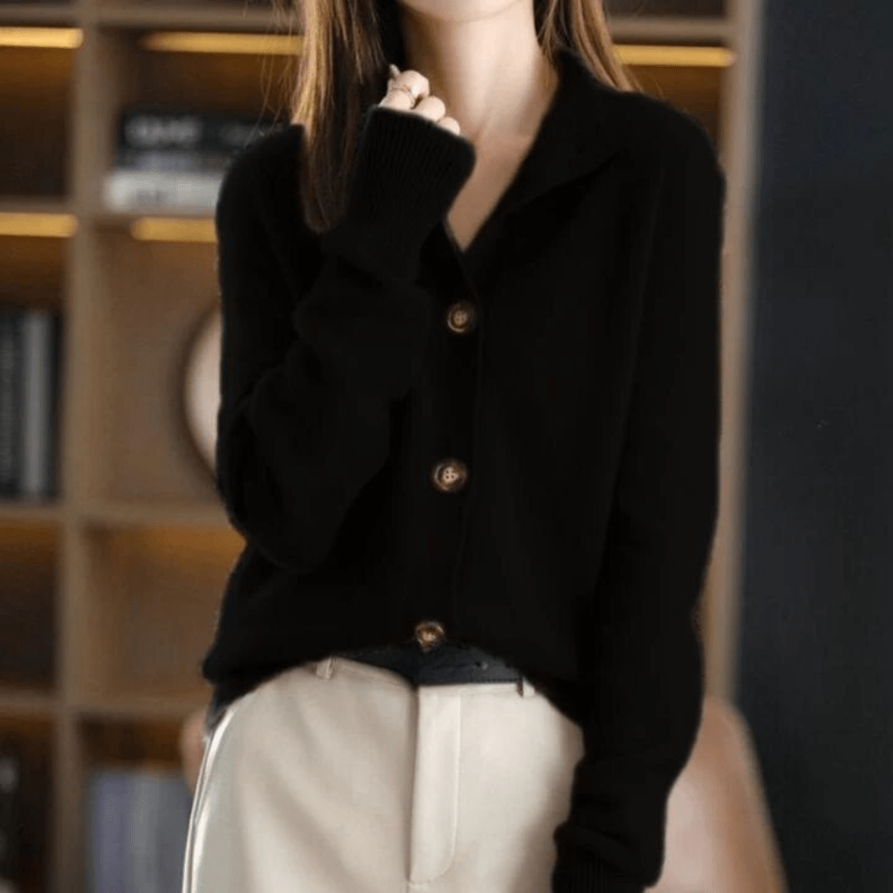 Annie | Chic Gilet En Cachemire