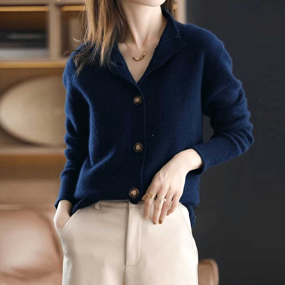 Annie | Chic Gilet En Cachemire
