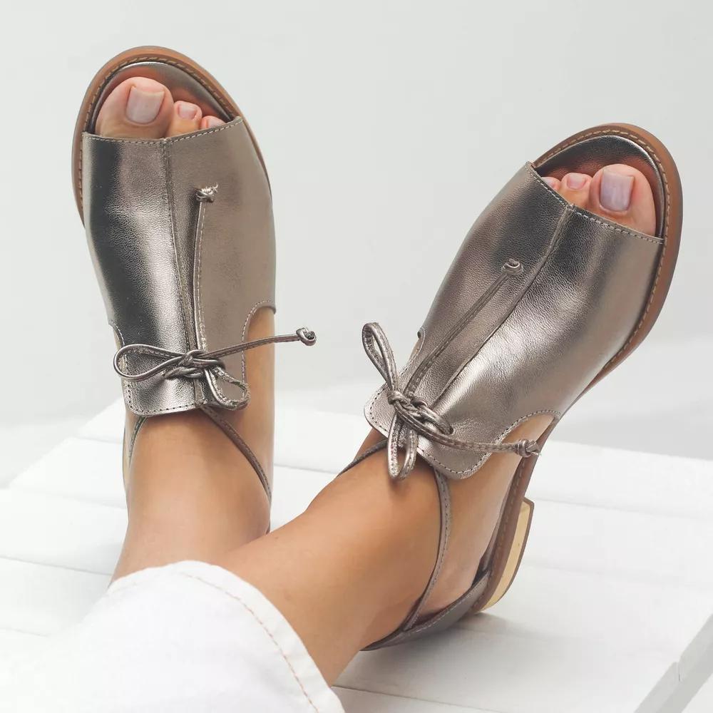 LILLIANA | SANDALIAS DE PIEL CON CORREA