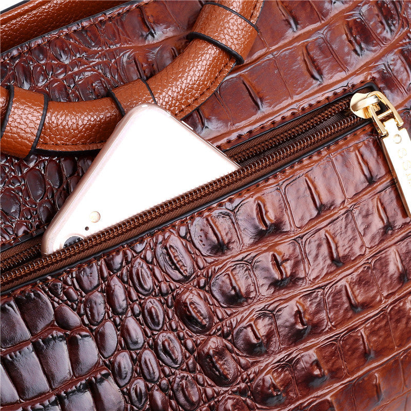 Matilda | Bolso Croco Elegante Hecho a Mano