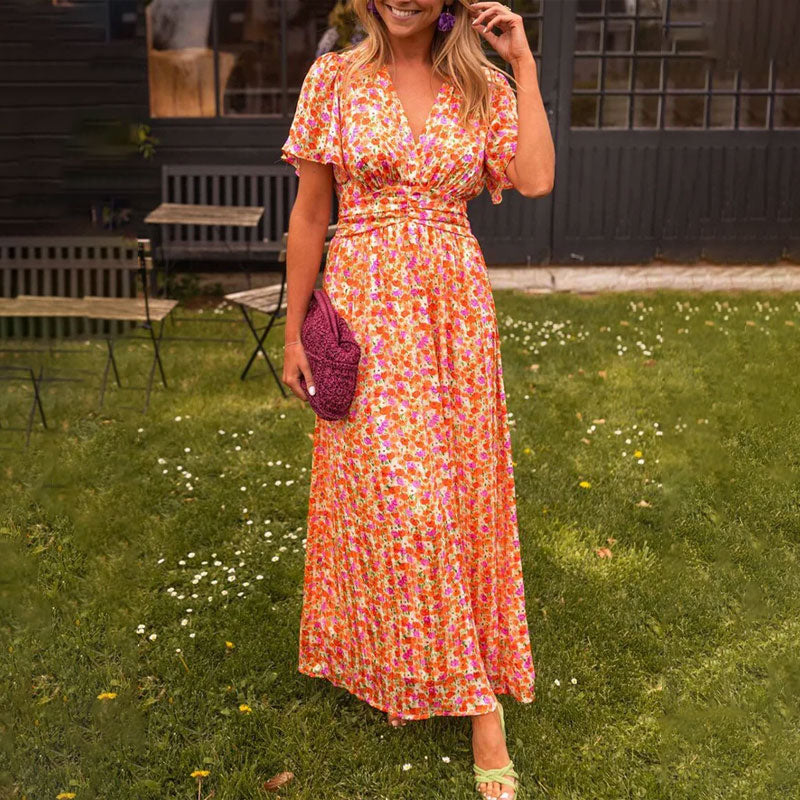 Amelita | Vestido corte en V