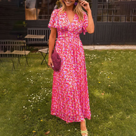 Amelita | Vestido corte en V