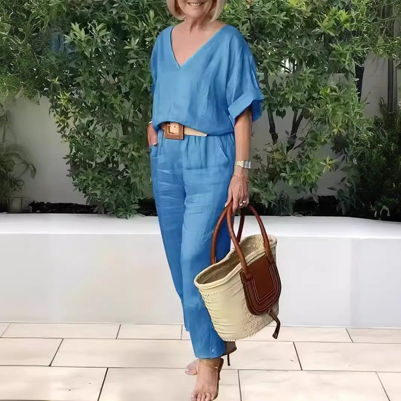 Britney | Conjunto Casual de Dos Piezas
